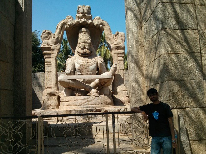 Krace and Yoga Lakshmi Narasimha.