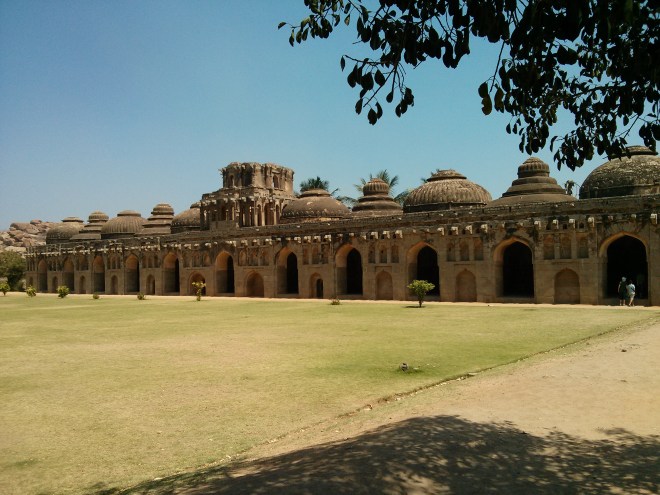 The elephant stables